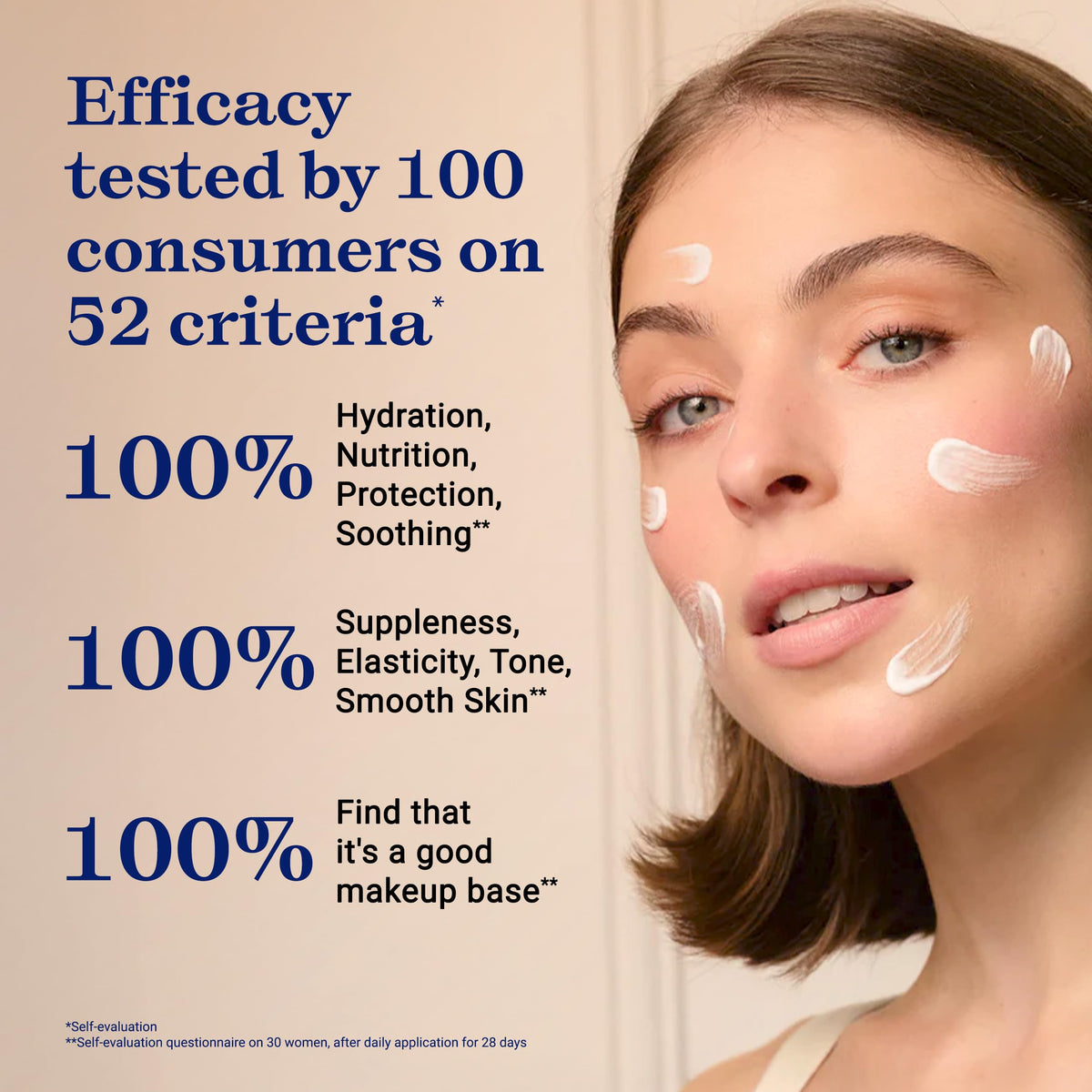 Embryolisse Lait-Crème Concentré Face Moisturizer and Makeup Primer, French Face Cream With Shea Butter & Aloe Vera, 2.54 Fl Oz