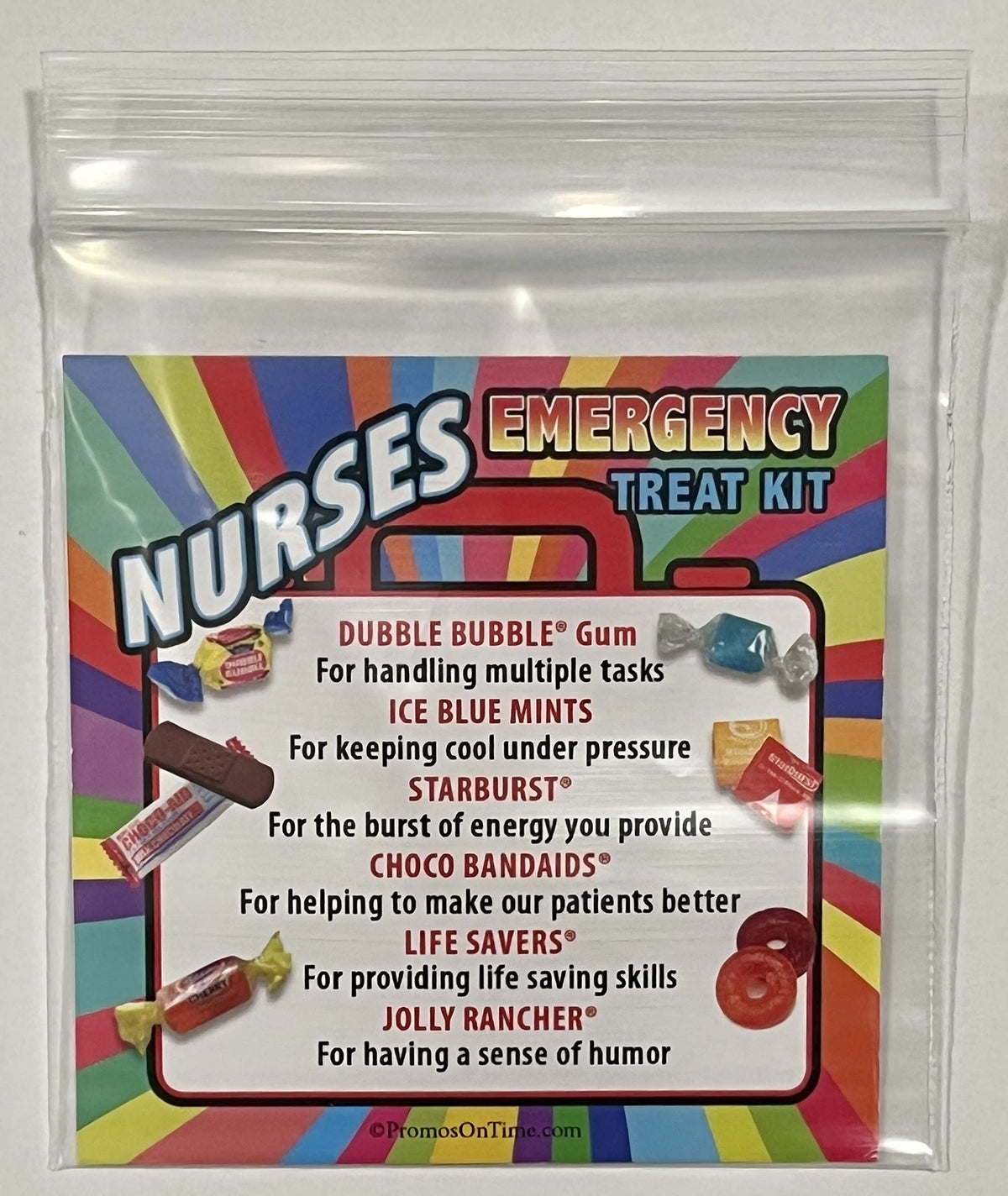 Nurses Emergency Treat Kits Fun Staff Survival Kits for National Nurses Week Gifts (12-Pack)
