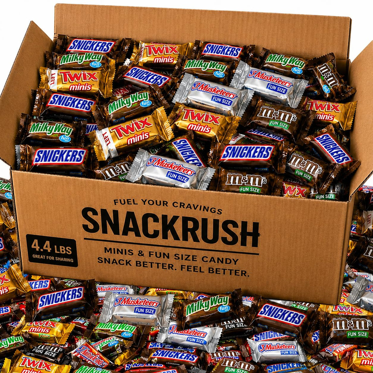 Chocolate Candy variety pack - Bulk 4.4 pound, Assorted Bulk Chocolate Mix, Office Candy Assortment for Birthday Party, Holiday, Easter, Kids, College