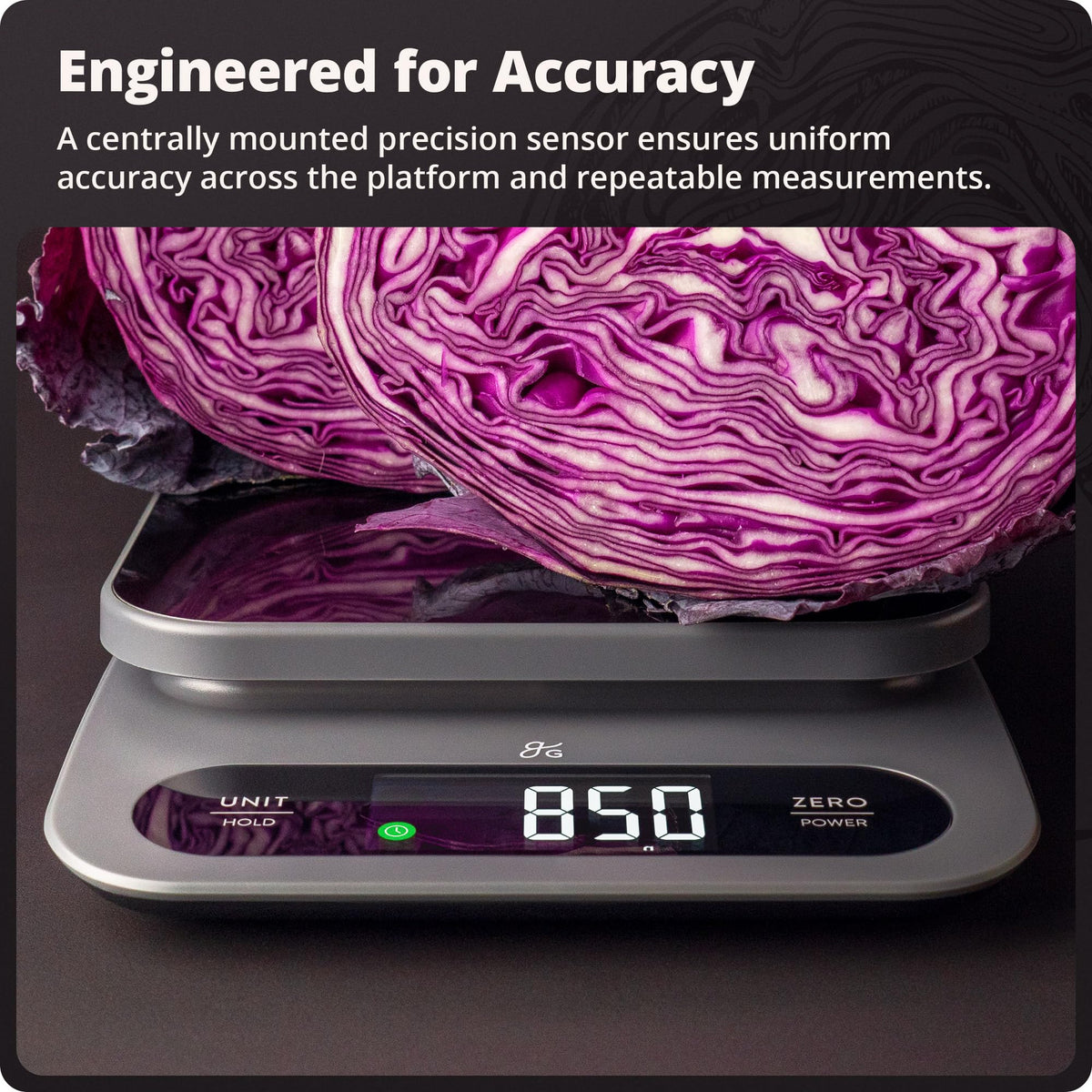 Greater Goods Digital Food Scale for Kitchen & Baking, 22lb High Capacity