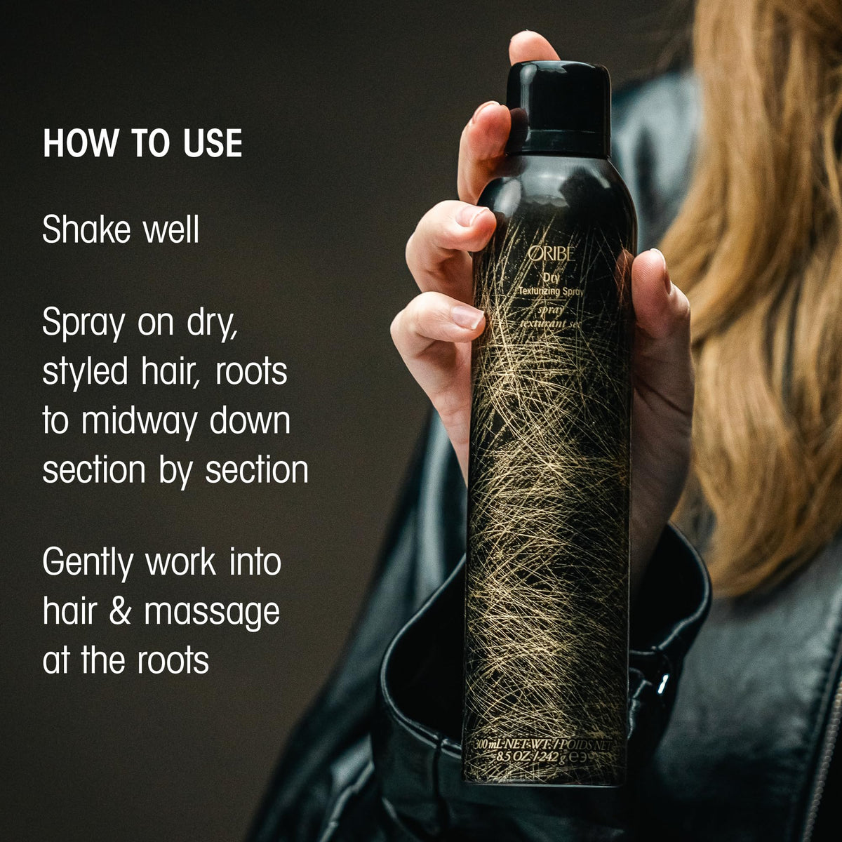 Oribe Dry Texturizing Spray - Adds Volume & Texture - Absorbs Oil - 8.5oz