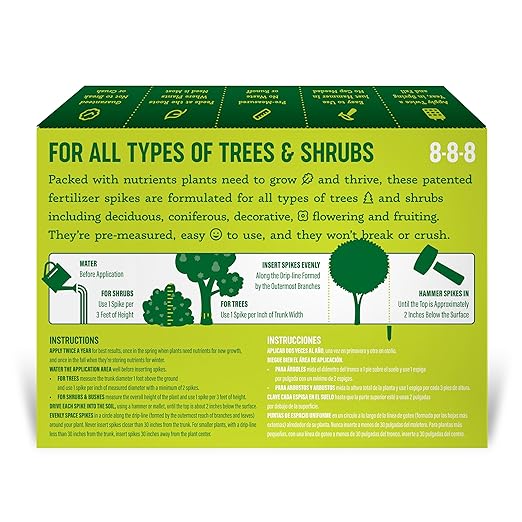 Tree & Shrub Fertilizer Spikes (12 Spikes - 3.0 Lbs)