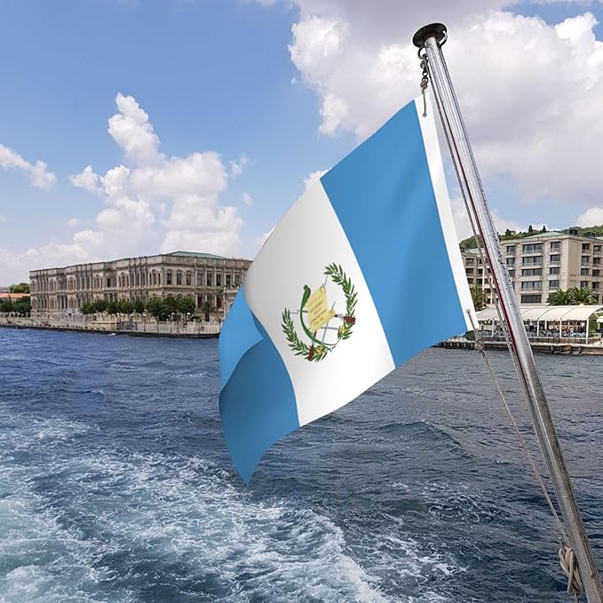 Guatemala Guatemalan Flag Garden Yard House 2x3 ft Flags Double Sided Print Banner Indoor Outdoor Party Home Decorations for Boat Dorm House Balcony
