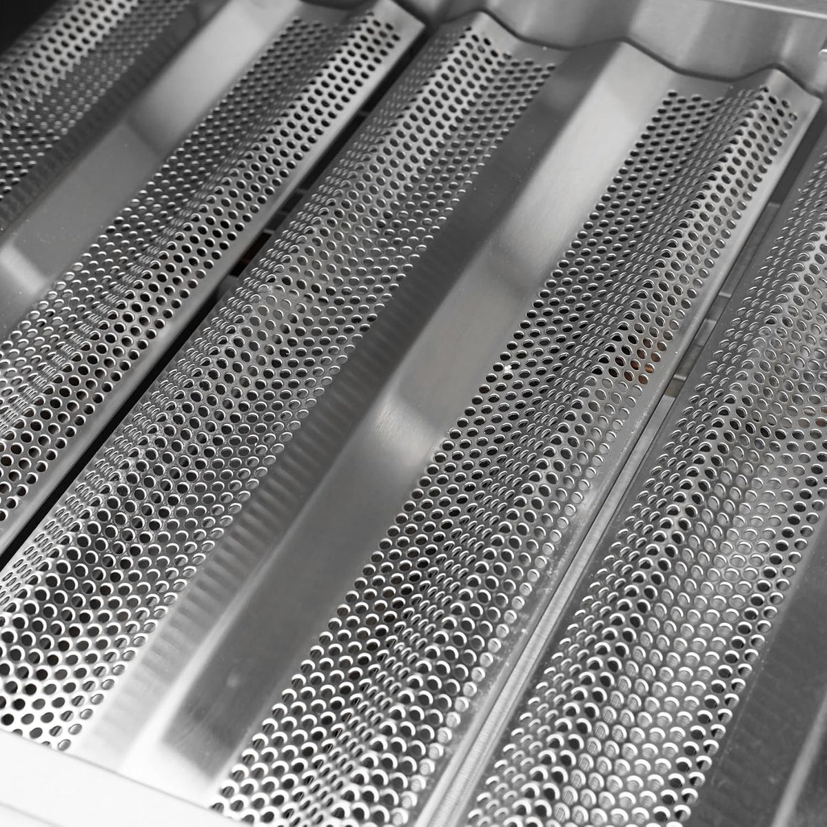 Hygrill Heavy Duty 3-Burner Built In Grill, Stainless Steel Grill Head for Outdoor Kitchen, Natural Gas
