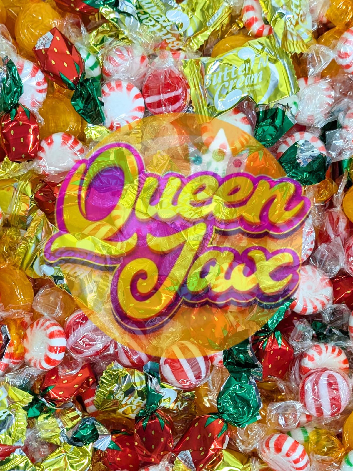 Bulk Hard Candy Individually Wrapped - 6 lb Hard Candy Mix, Perfect for Parties, Holidays, and Candy Bowls - Peppermint Candy, Butterscotch Candy