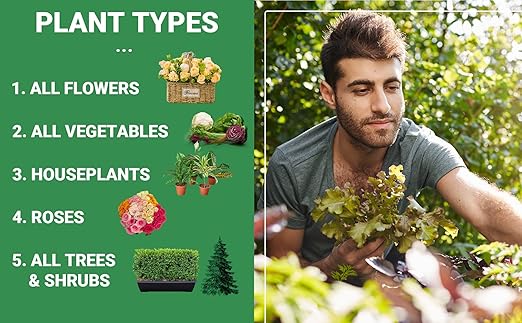 6-6-6 All-Purpose Professional Plant Food Fertilizer; Ideal for Winter Care & Spring Feeding, Perfect Balanced NPK for Indoor and Outdoor Plants (5 QUARTS)