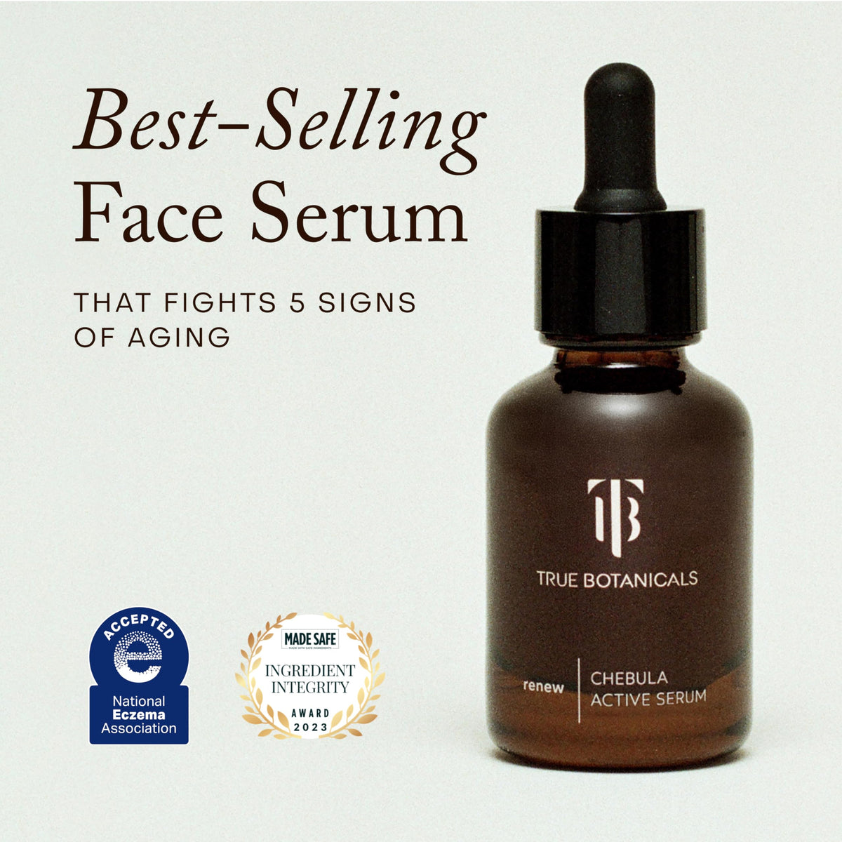 True Botanicals Chebula Active Serum for Fine Lines & Wrinkles, 1 fl oz