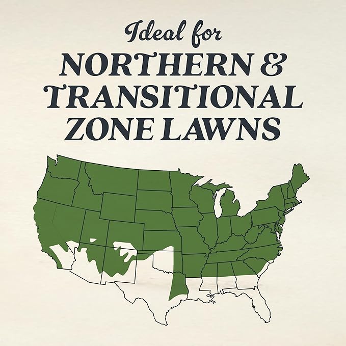 O.M. Scott and Sons Tall Fescue Blend Grass Seed, Fertilizer and Soil Improver, Naturally Crowds Out Weeds, Covers Up to 2,000 sq. ft., 8 lbs.