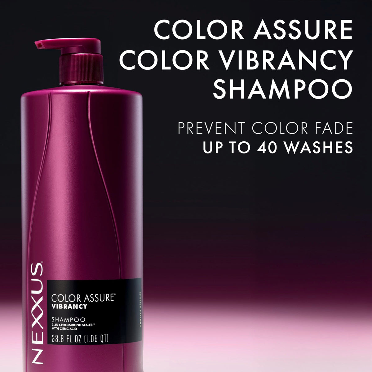 Nexxus Color Assure Vibrancy Shampoo for Color Treated Hair, 33.8 fl oz