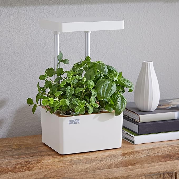 Back to the Roots New Hydroponic Grow Kit, LED Indoor Garden