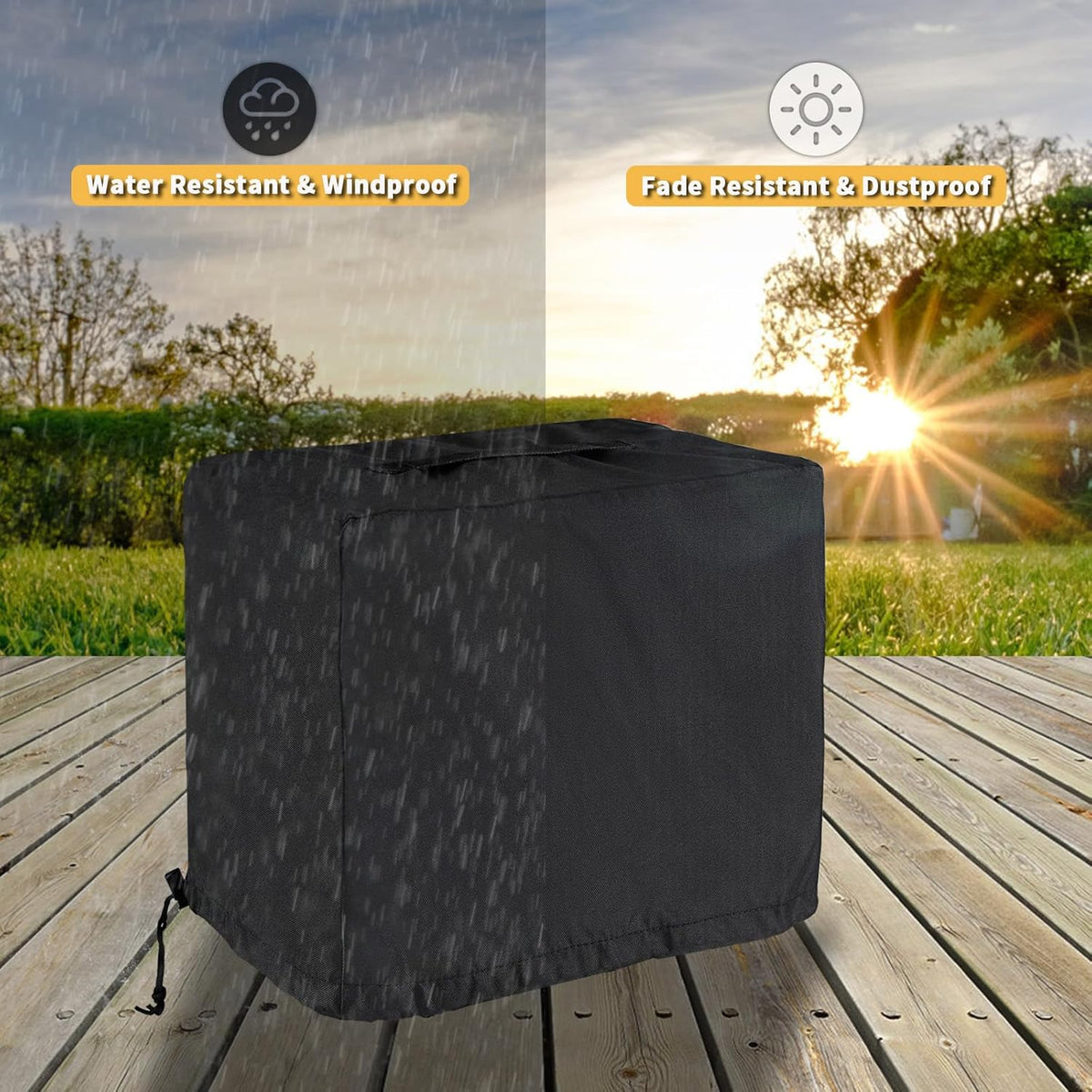 Infrared Grill Cover for BIG HORN OUTDOORS Portable Infrared Gas Grill, Protective& Waterproof Cover for BIG HORN OUTDOORS Steak Cooker/Salamander Broiler/Barbecue Propane Oven/Portable Grill