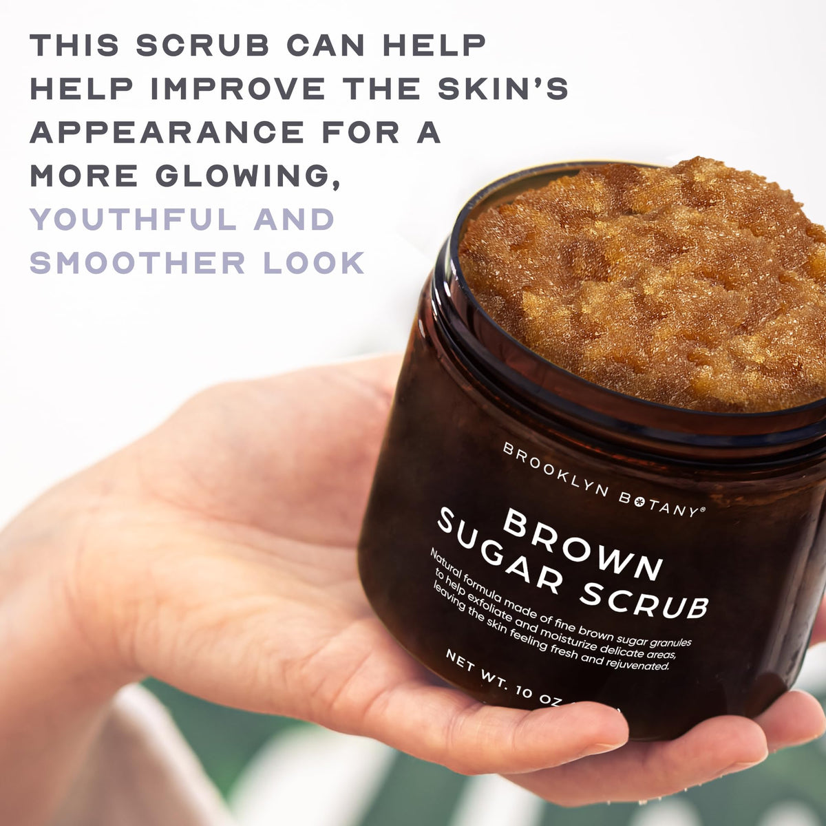 Brooklyn Botany Brown Sugar Body Scrub - 10 oz