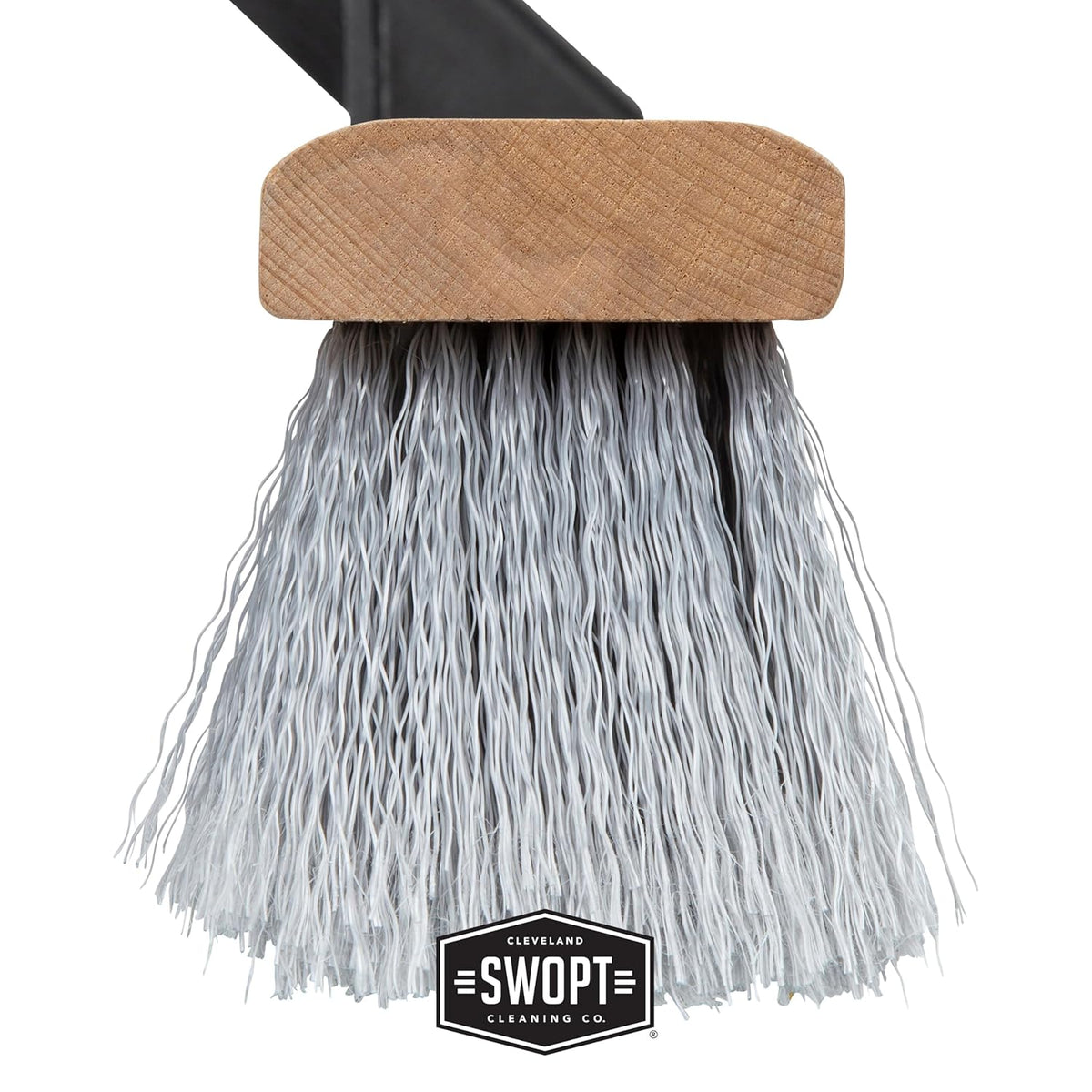 SWOPT 24” Premium Multi-Surface Push Broom Head — Cleaning Head Interchangeable with All SWOPT Cleaning Products for More Efficient Cleaning and Storage — Indoor and Outdoor Push Broom