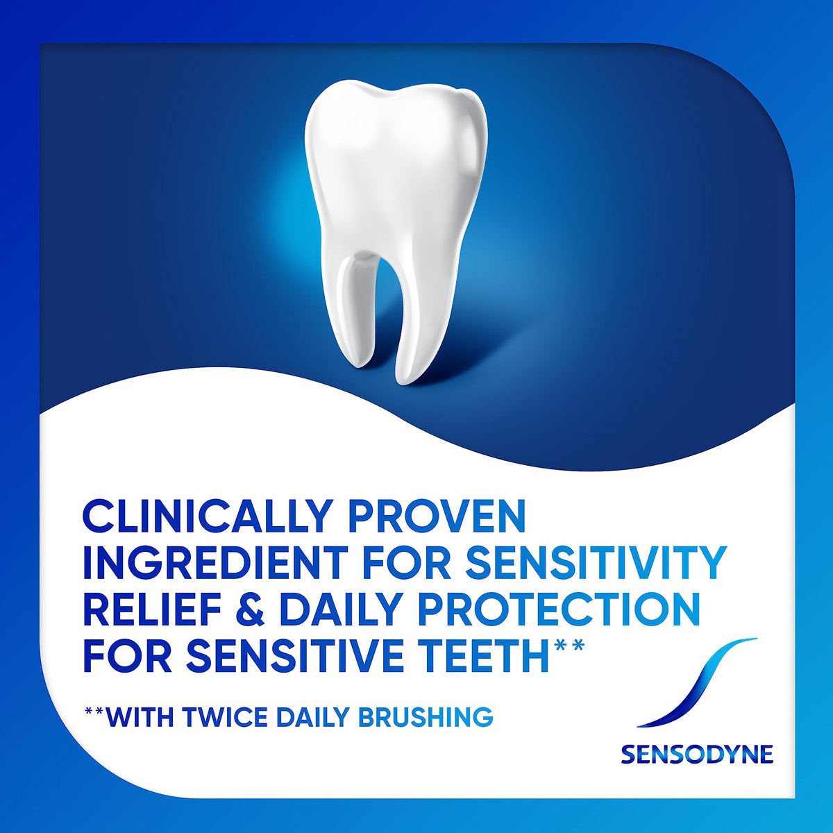 Sensodyne Repair and Protect Whitening Toothpaste, 3.4 oz (Pack of 2)