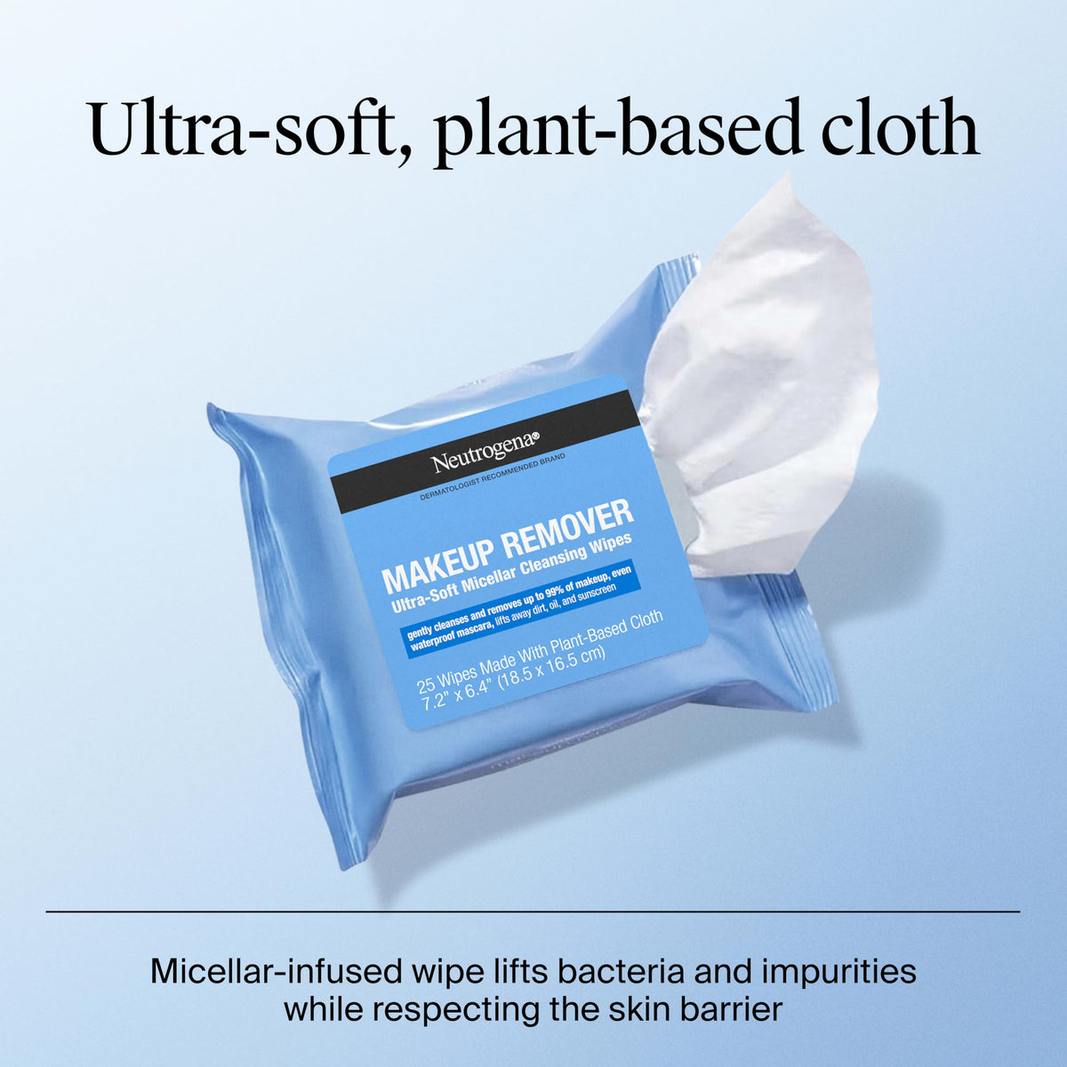 Neutrogena Makeup Remover Wipes, 25 ct, 6 Pack