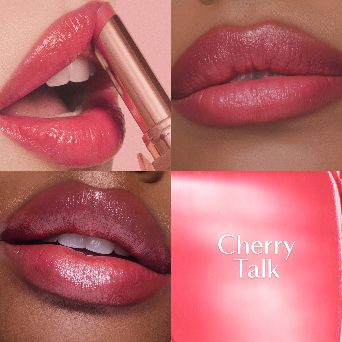 Charlotte Tilbury Pillow Talk Blush Balm Lip Tint - Buildable Sheer Tint