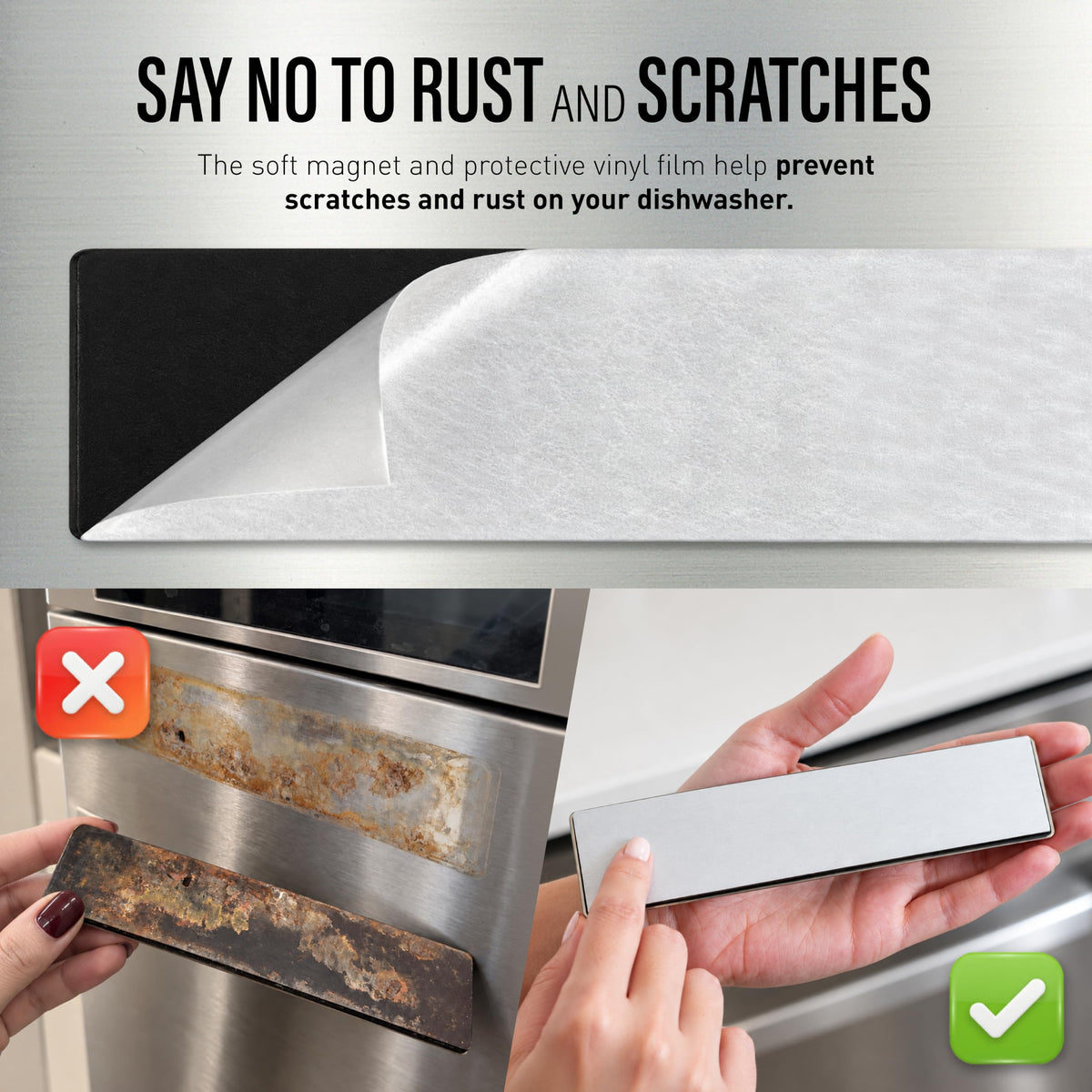 Dishwasher Magnet Clean Dirty Sign by Kubik Letters, Kitchen Organization