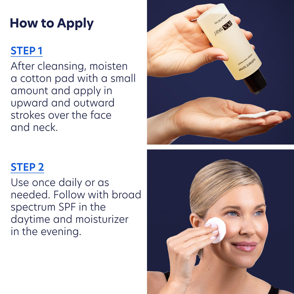 PCA SKIN Nutrient Toner, Brightening Exfoliator, 4.4 oz