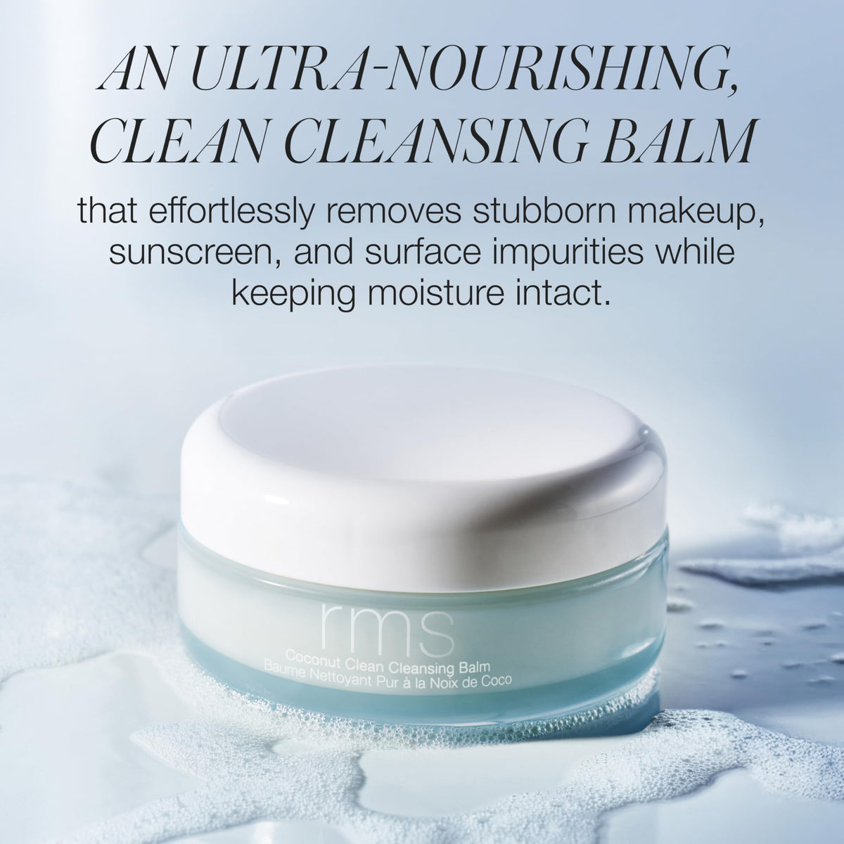 RMS Beauty Coconut Clean Cleansing Balm Makeup Remover, 1.76 oz