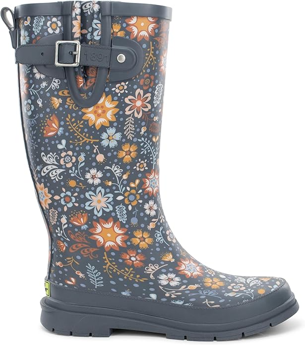 Western Chief Women's Tall Waterproof Rain Boot Outdoor Garden Shoes