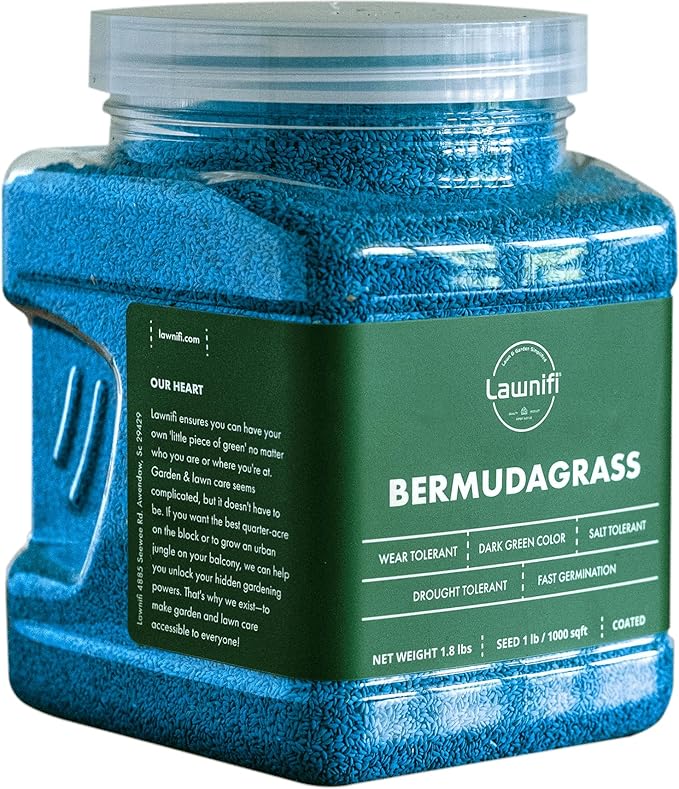 Lawnifi Santee Centipede Grass Seeds for Lawn, 2 lbs Covers 4,000 Sq Ft