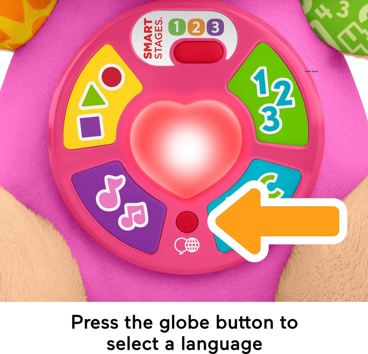Fisher-Price Laugh & Learn Smart Stages Sis, Multilanguage