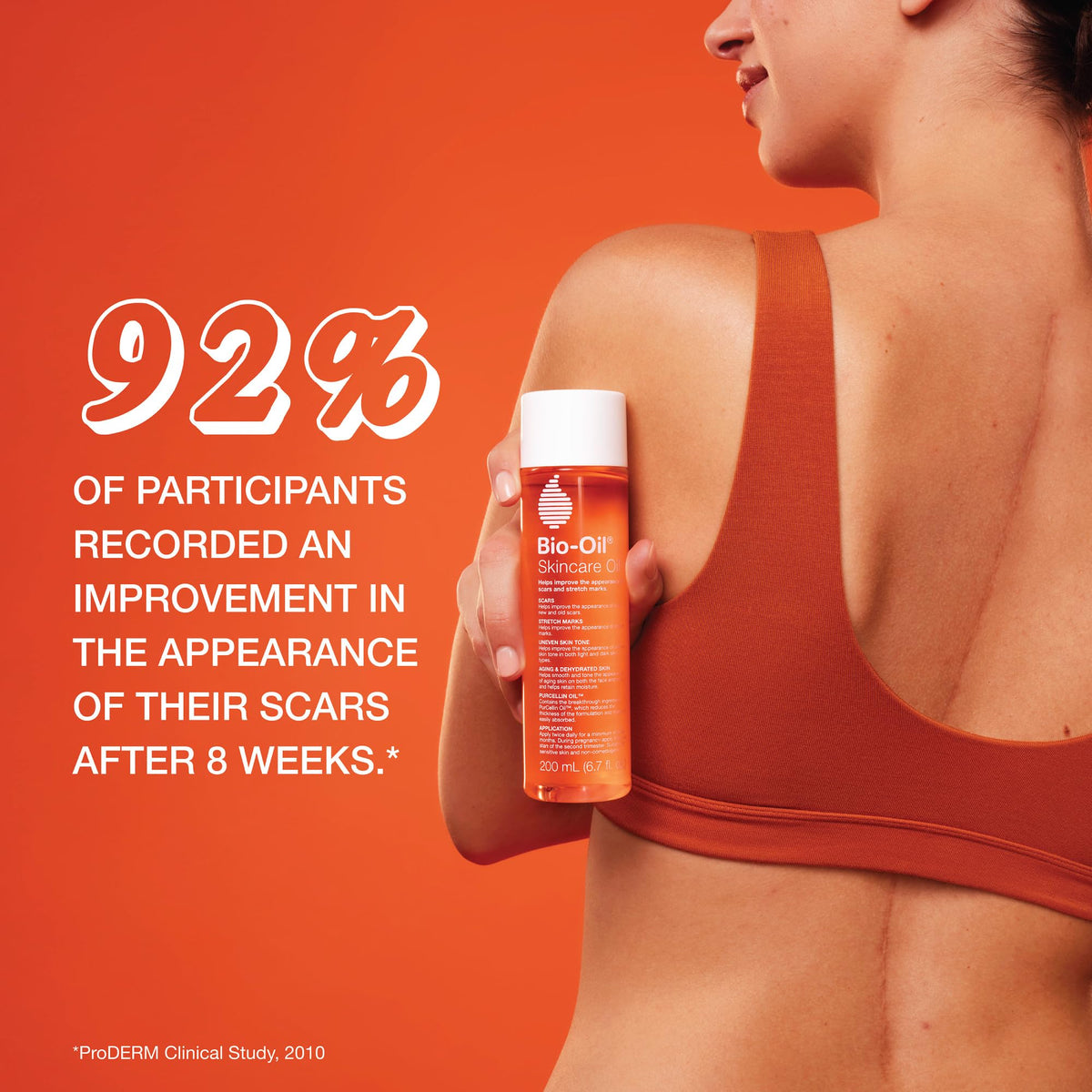 Bio-Oil Skincare Body Oil Serum, Scars & Stretch Marks, 6.7 fl oz