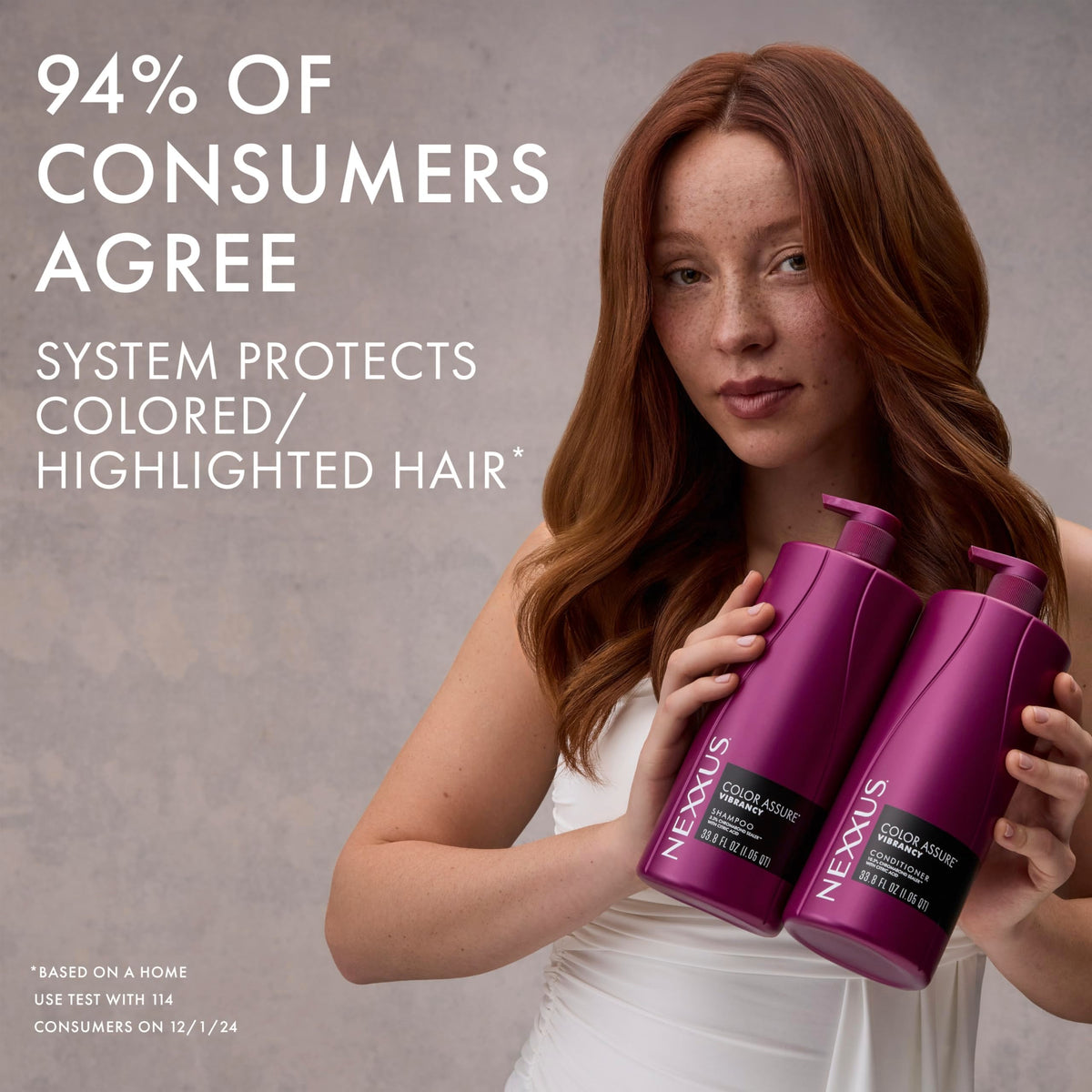 Nexxus Color Assure Vibrancy Shampoo for Color Treated Hair, 33.8 fl oz