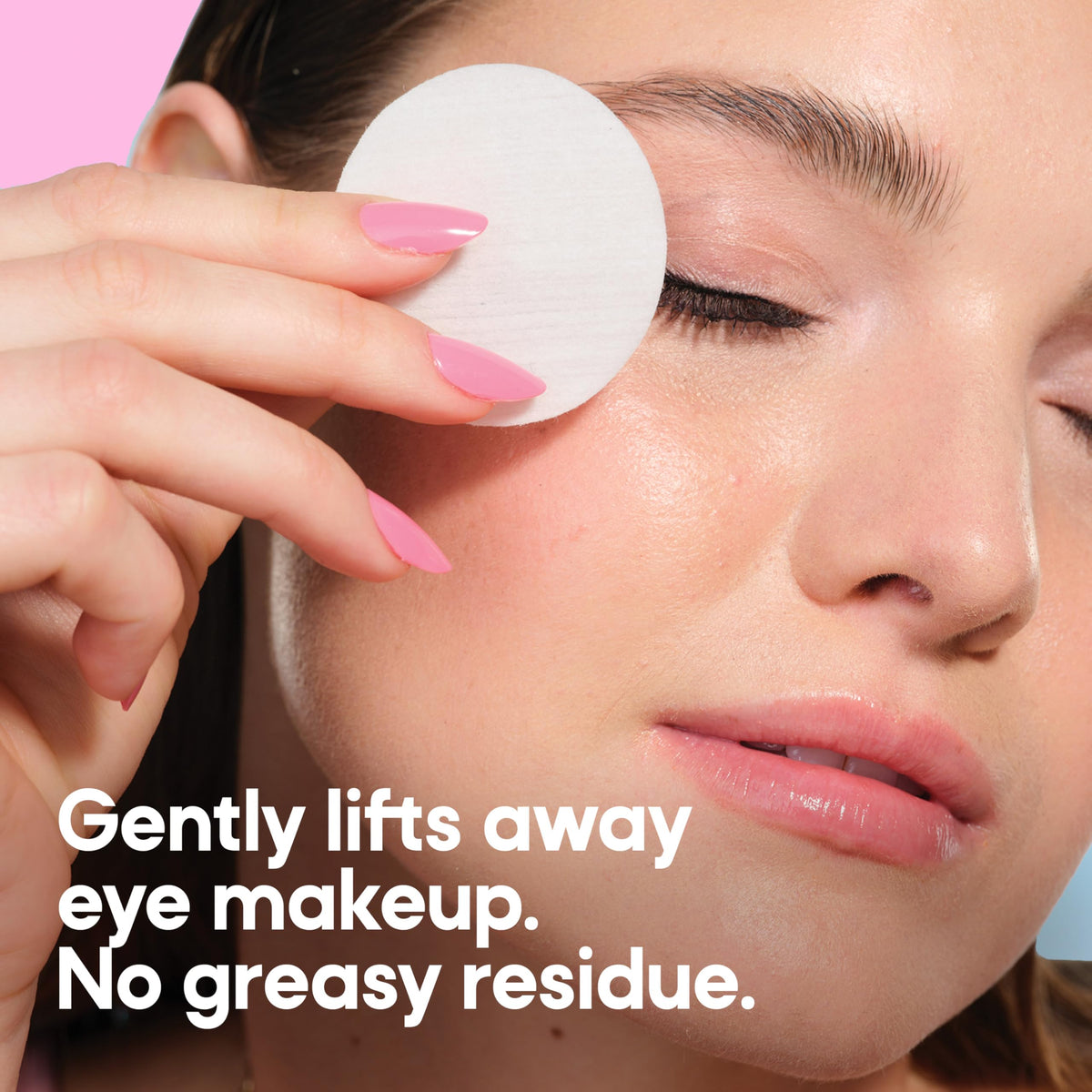 Almay Oil-Free Micellar Eye Makeup Remover Pads, 2 Pack
