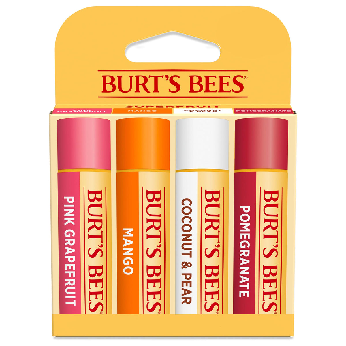 Burt's Bees 100% Natural Moisturizing Lip Balm (Superfruit)