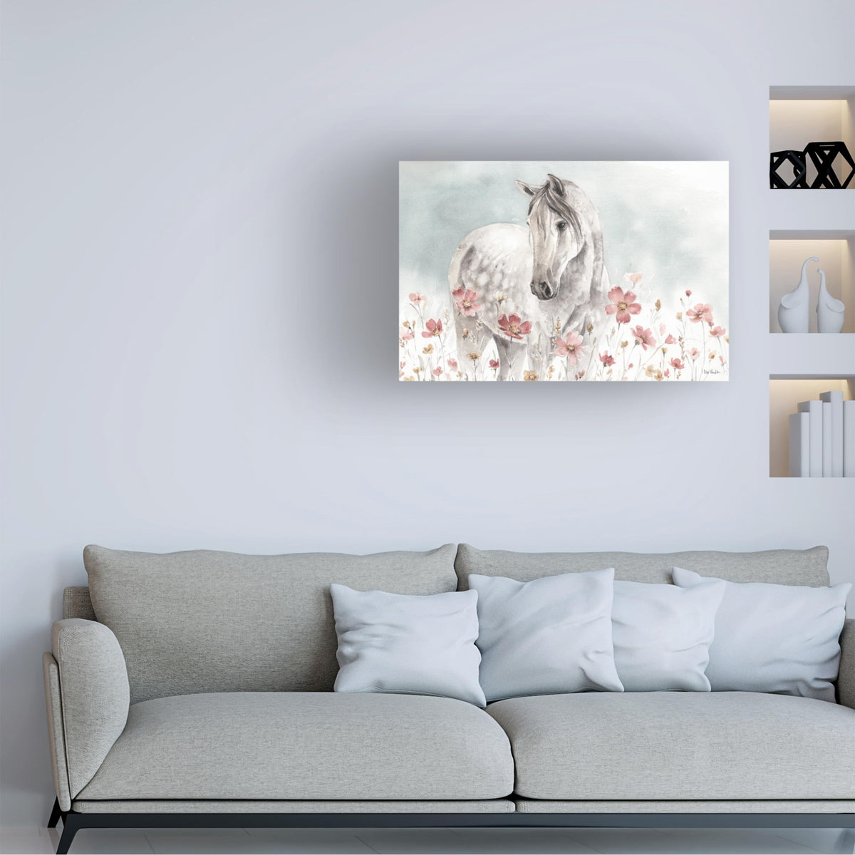 Lisa Audit 'Wild Horses I' Canvas Art