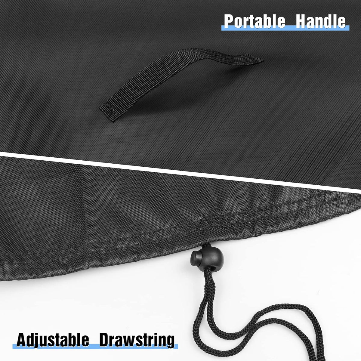 Kingling Grill Cover Fits for Big Horn Outdoors Portable Infrared Propane Gas Grill, Waterproof Protective Cover for Infrared Grill/Steak Cooker/Barbecue Propane Oven (Cover Only) - 17"x17"x15"