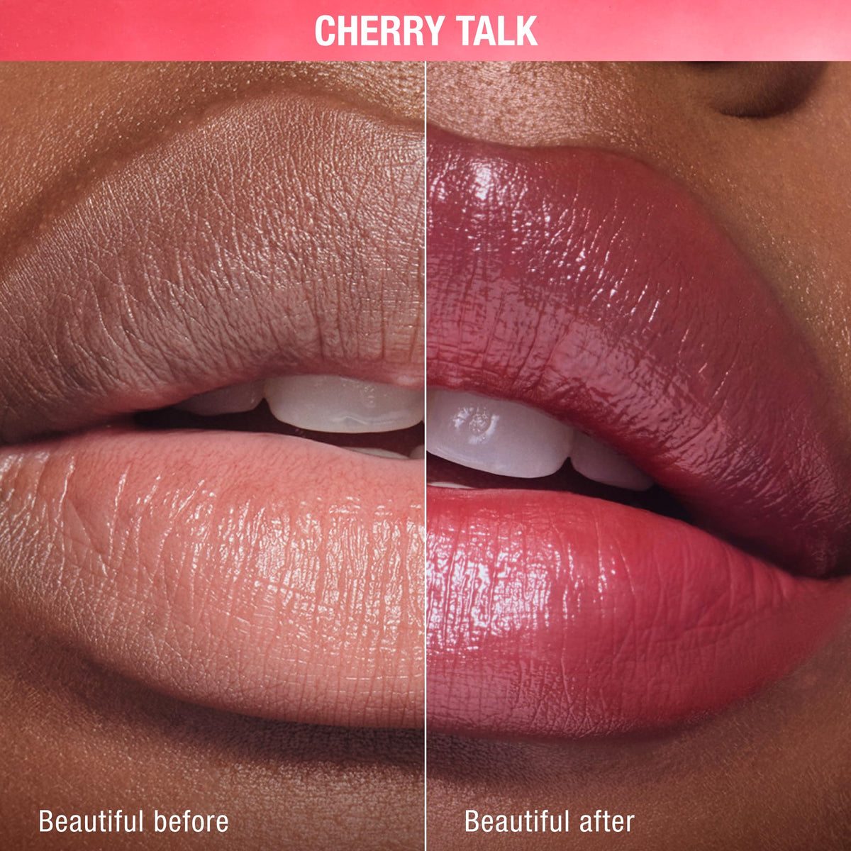 Charlotte Tilbury Pillow Talk Blush Balm Lip Tint - Buildable Sheer Tint