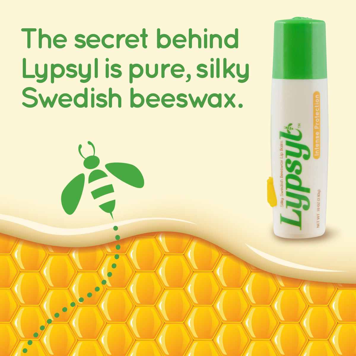 Lypsyl Intense Protection Original Mint, Lip Balm 0.10 oz