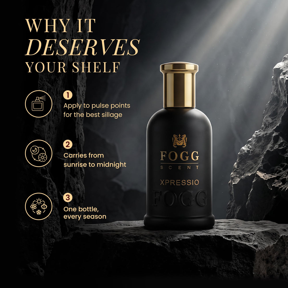 Fogg XPRESSIO Eau De Parfum 100ML