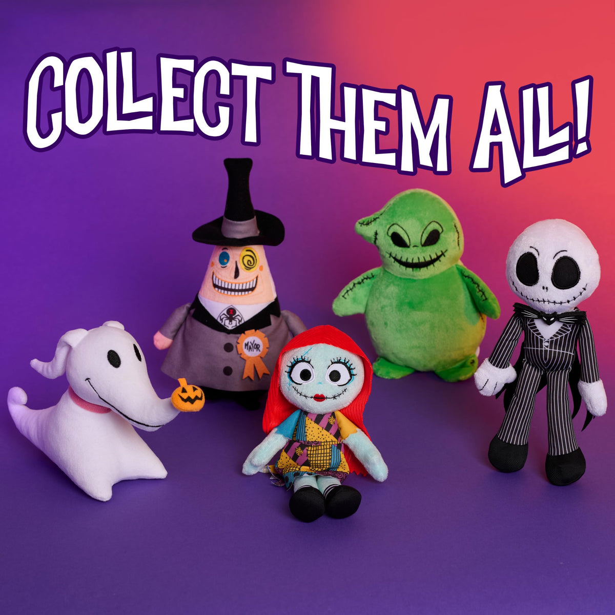 Disney Tim Burton's The Nightmare Before Christmas Plush Jack Skellington