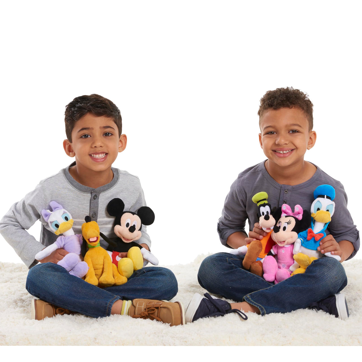 Disney Junior Mickey Mouse Bean Plush Pluto Stuffed Dog