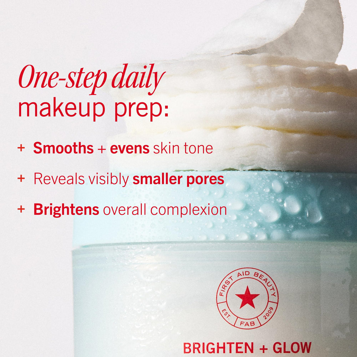 First Aid Beauty Brighten and Glow Facial Radiance Pads, 28 ct
