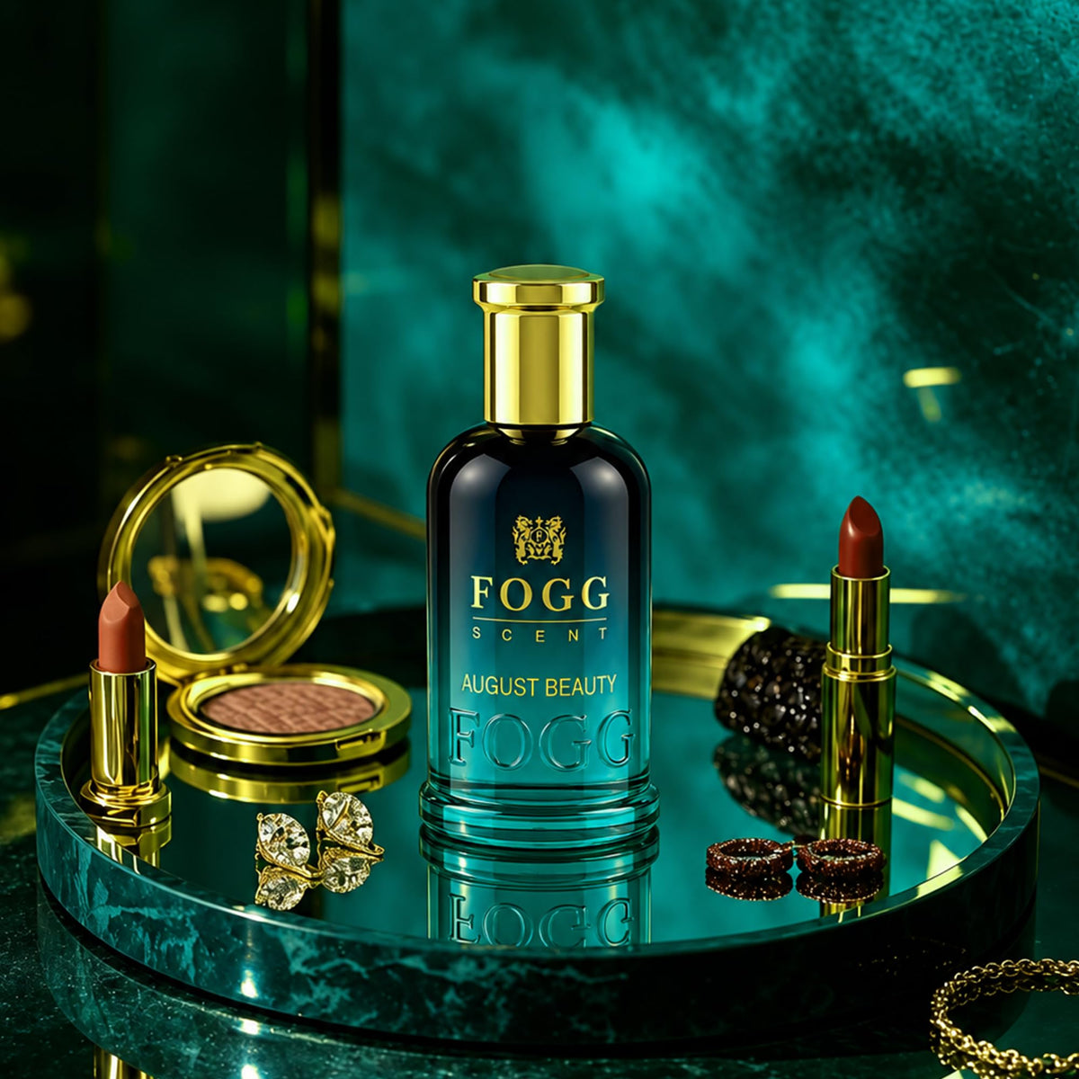 Fogg August Beauty Eau De Parfum for Women 100 ML | Fresh floral fragrance with fruity and musky notes