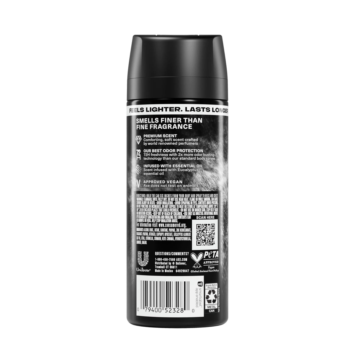AXE Fine Fragrance Collection Body Spray Pure Coconut 2.9 oz