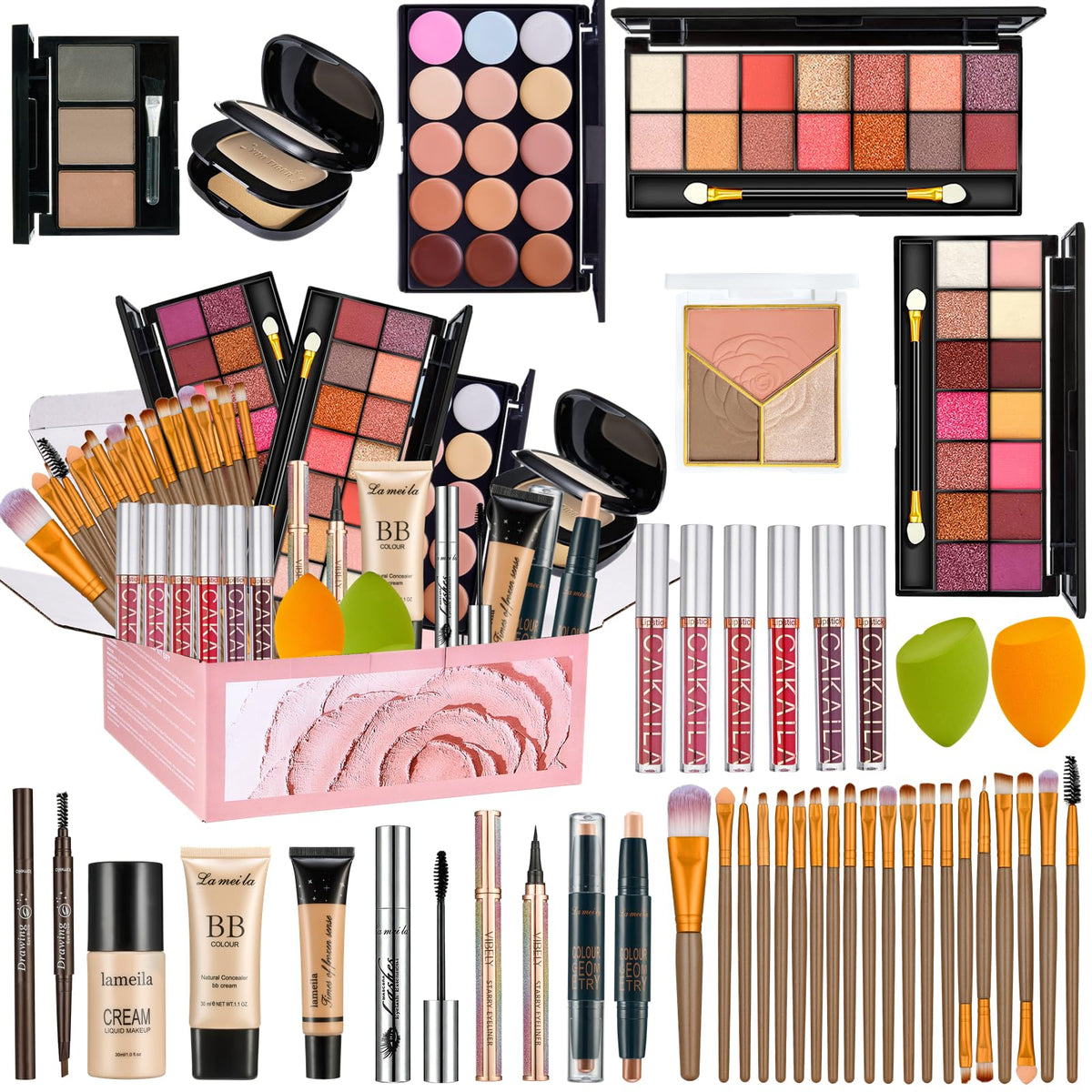 All in One Makeup Set for Women Full Kit, Make Up Gift Set, Full Makeup Kit