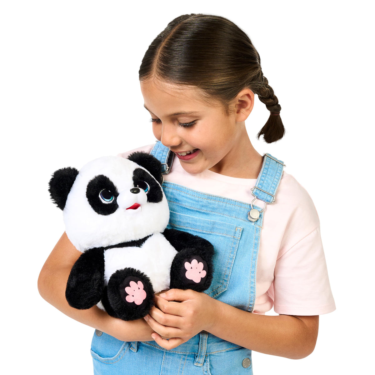 Little Live Pets My Baby Panda Toys ChuChu Plush - Interactive Sounds, Feeding, Potty Dance - Ages 4+, Electronic Pets