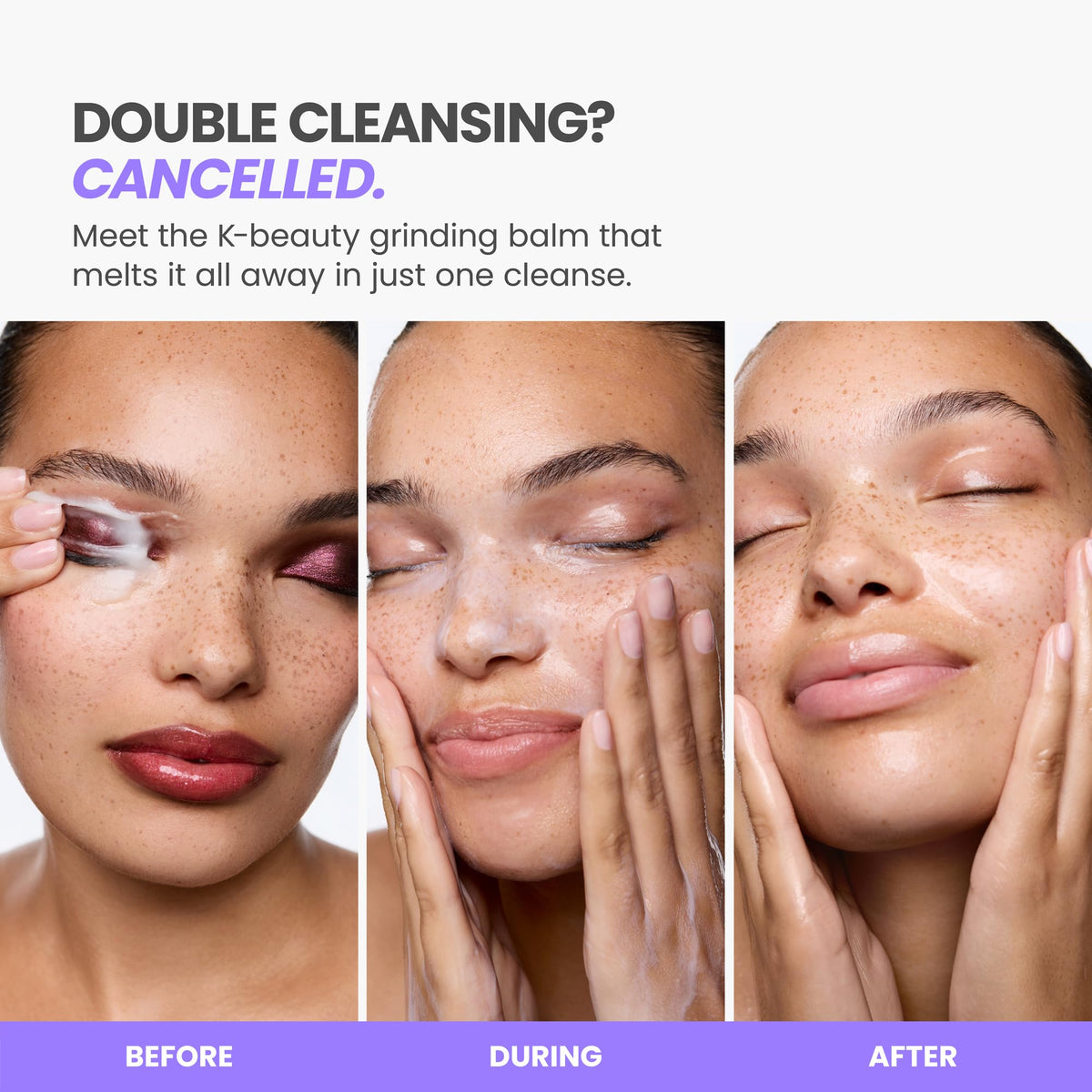 Wonderskin Cleansing Balm Melt It All Gentle Makeup Remover & Face Cleanser