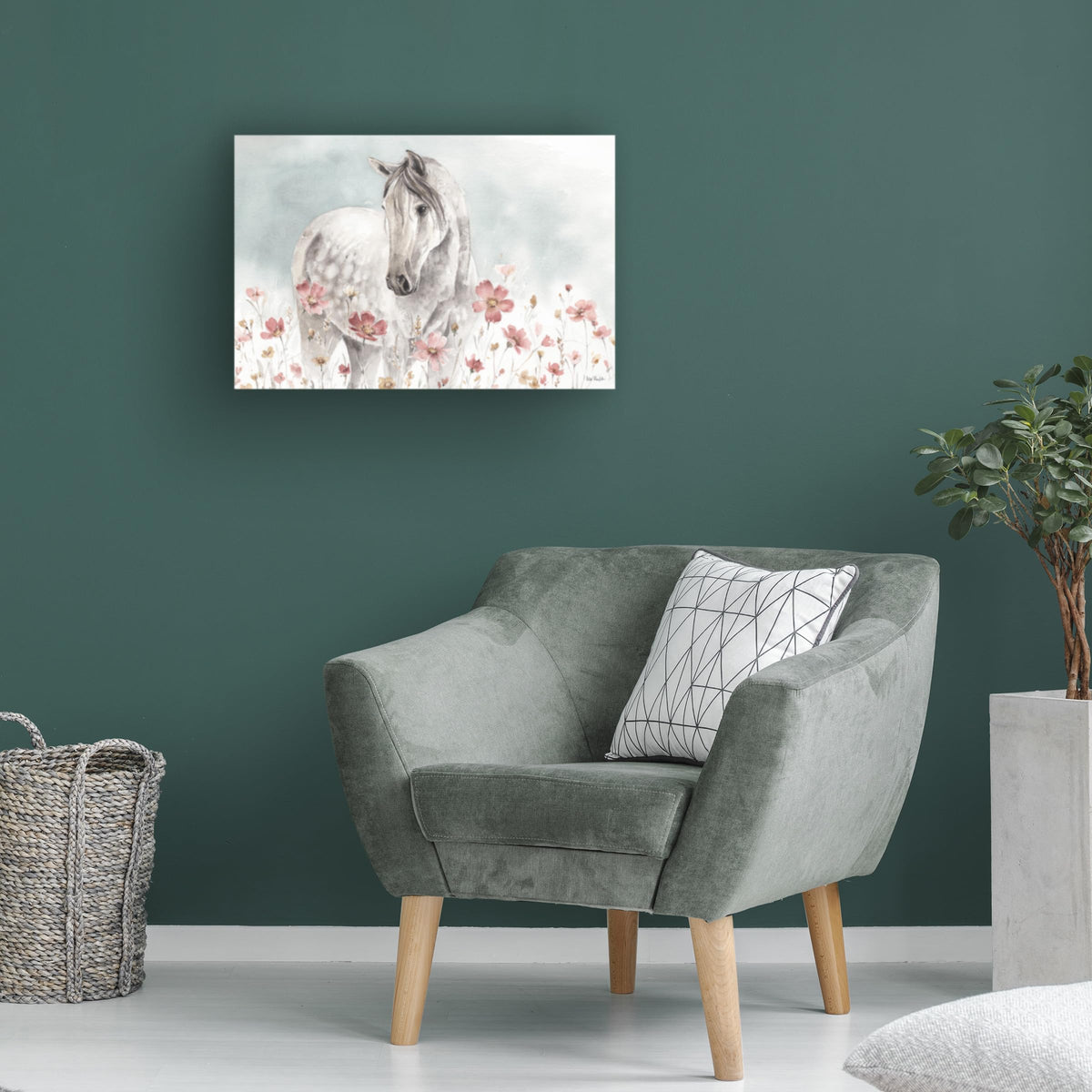 Lisa Audit 'Wild Horses I' Canvas Art