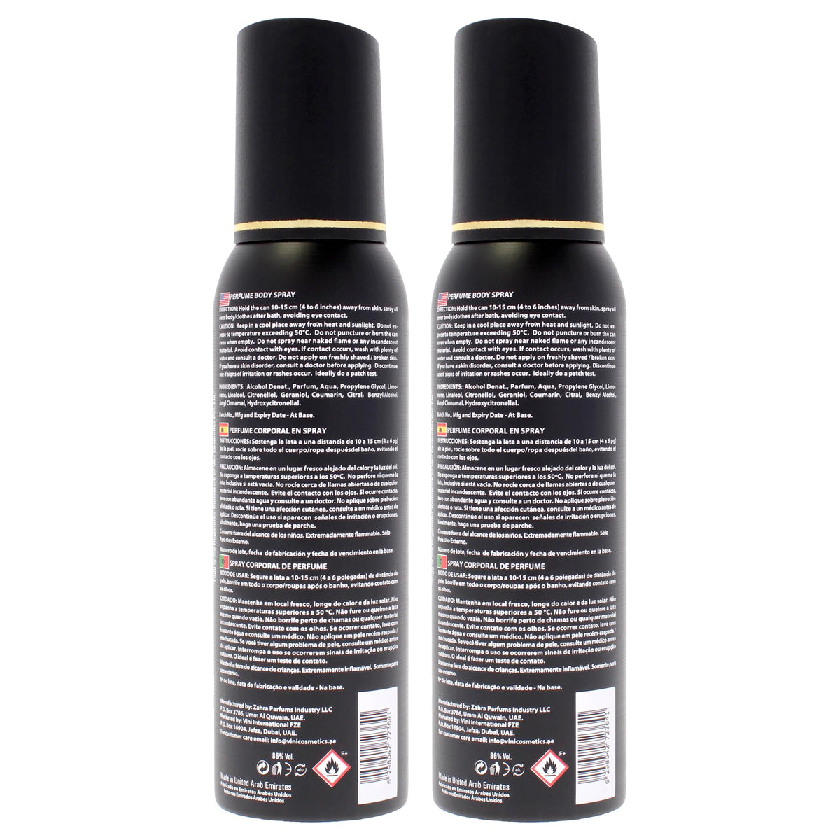 Absolute by Fogg - Mens Body Spray - Fresh Spicy Woody Fragrance Body Spray - Perfume-Based - Top Notes of Lemon, Bergamot, Pineapple - 2 pc