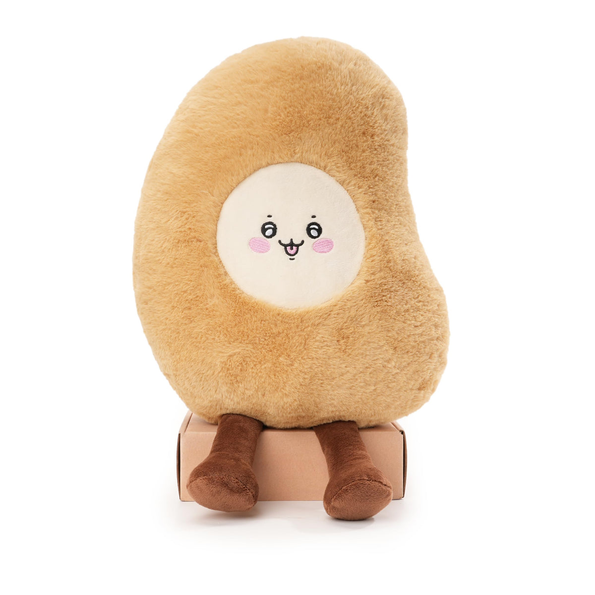 WEIGEDU Mango Stuffed Animal Plush Toy, Yellow, 18 Inch