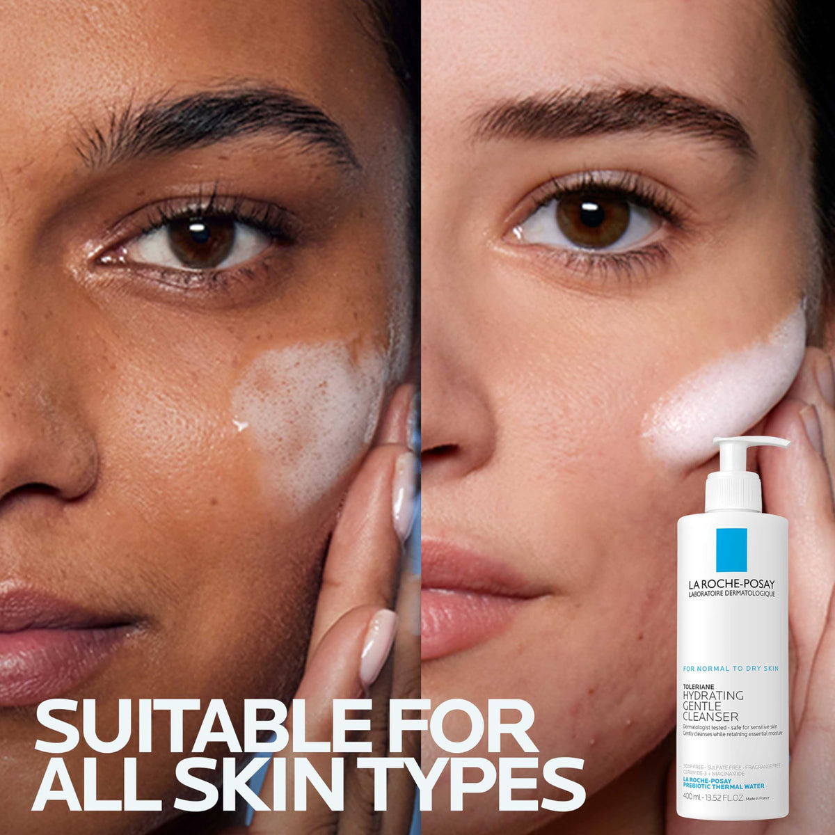 La Roche-Posay Toleriane Hydrating Gentle Facial Cleanser, 13.52oz