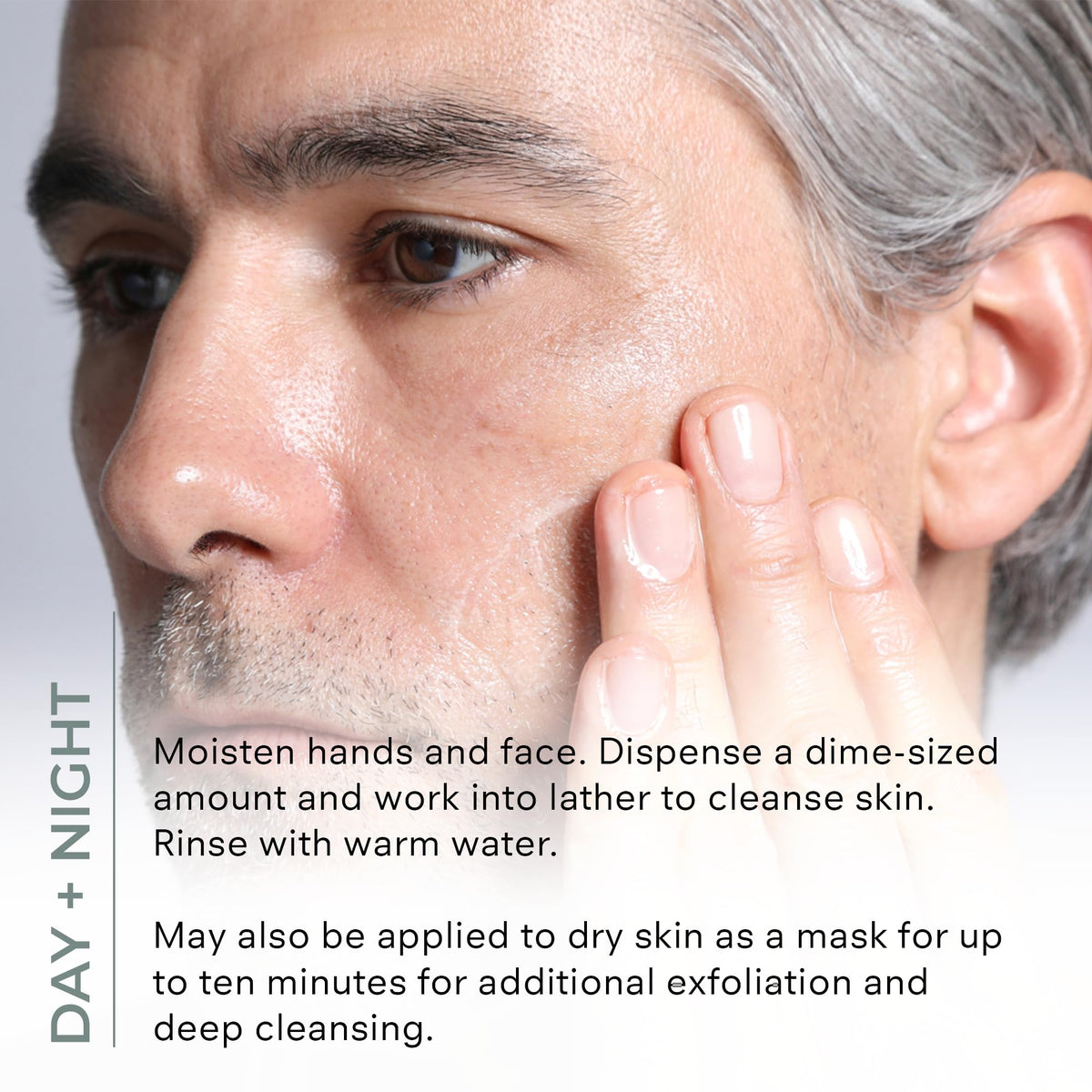 COSMEDIX Purity Clean Exfoliating Facial Cleanser - AM & PM Facial Skincare
