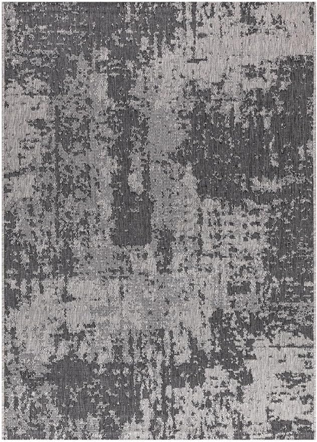 Keen Home Design Terrace Outdoor Area Rug - 4x6 Washable Indoor/Outdoor Rug for Patio, Kitchen, Balcony, Beach, Garden, Deck and Porch, Size: 3'10"x5'7"