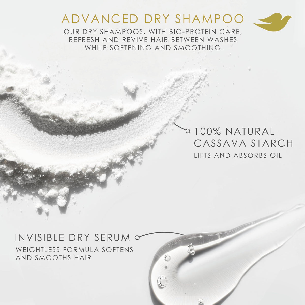 Dove Dry Shampoo Spray, Hair Volume & Fullness, Absorbs Oil, 5 oz (2-Pack)